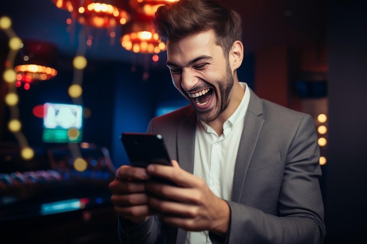 Ilustrasi kerbau berenergi untuk slot